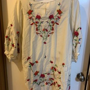 Balloon sleeved dress Zara